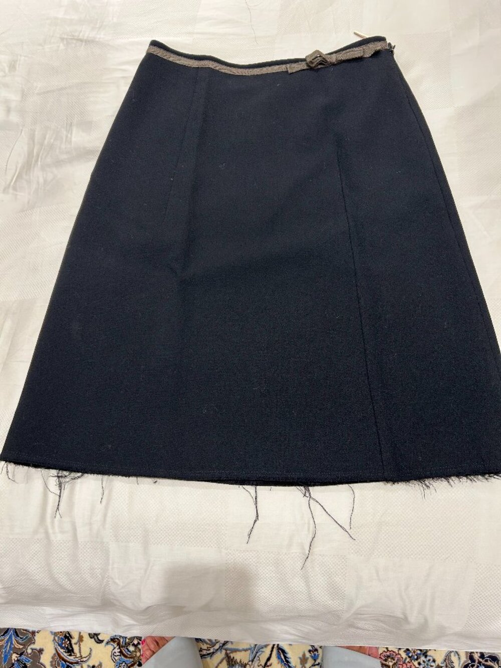 MARNI Wool Skirt - Black, Size 40